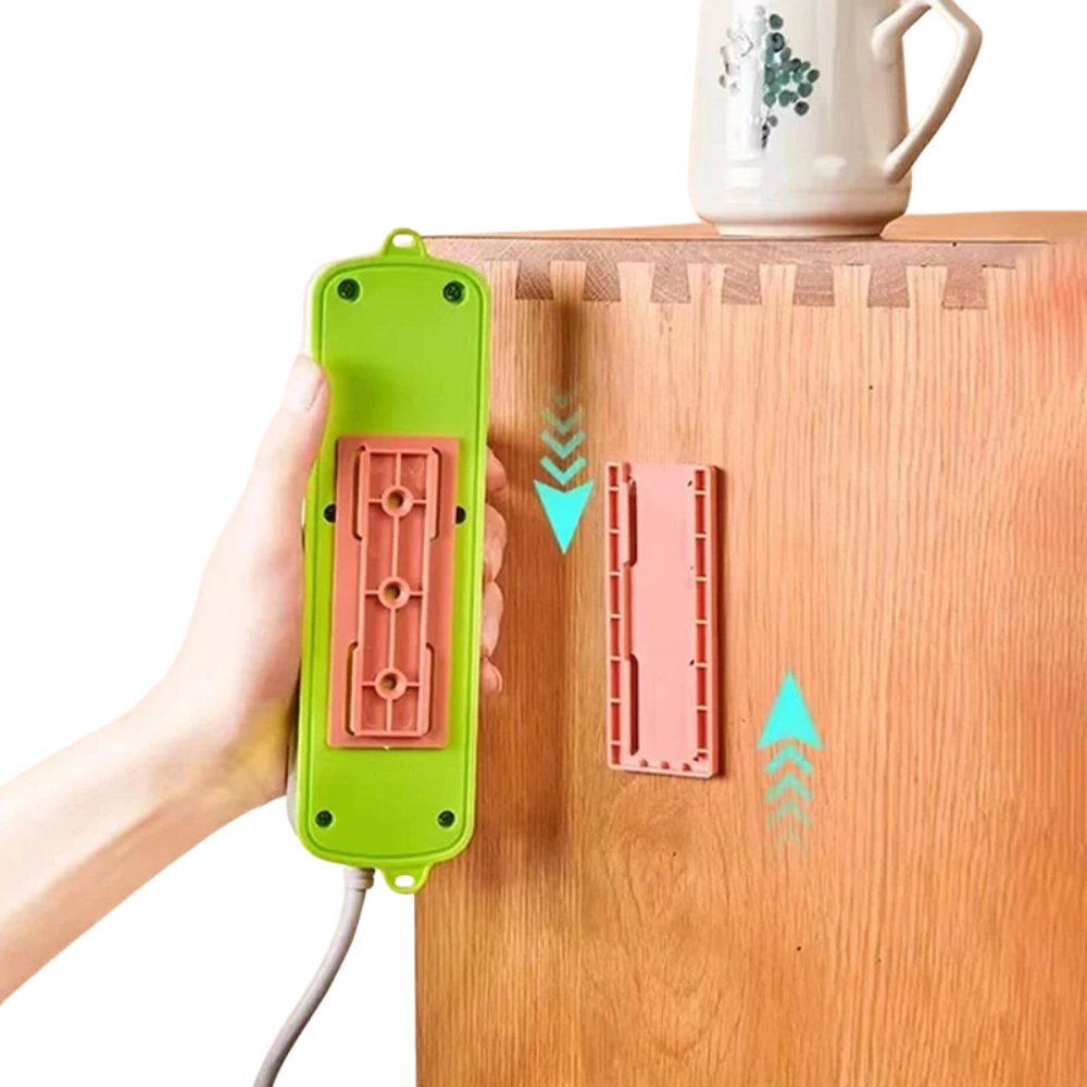 Self-Adhesive Wall Socket Holder