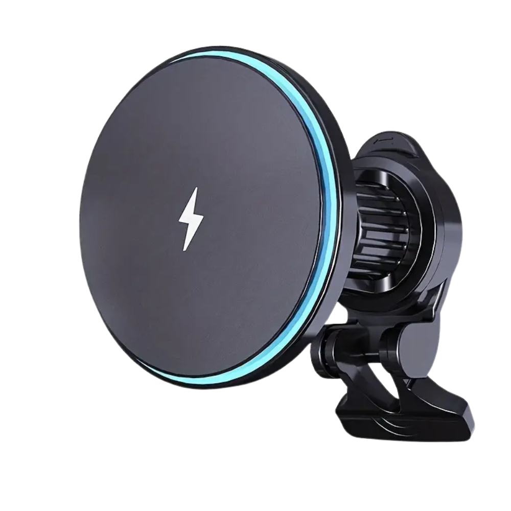 Magnetic Wireless Car Charger & Phone Holder