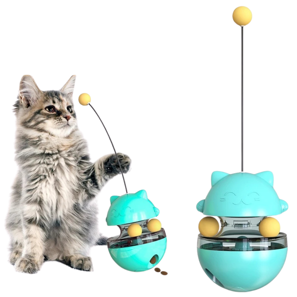 Interactive Cat Tumbler Toy