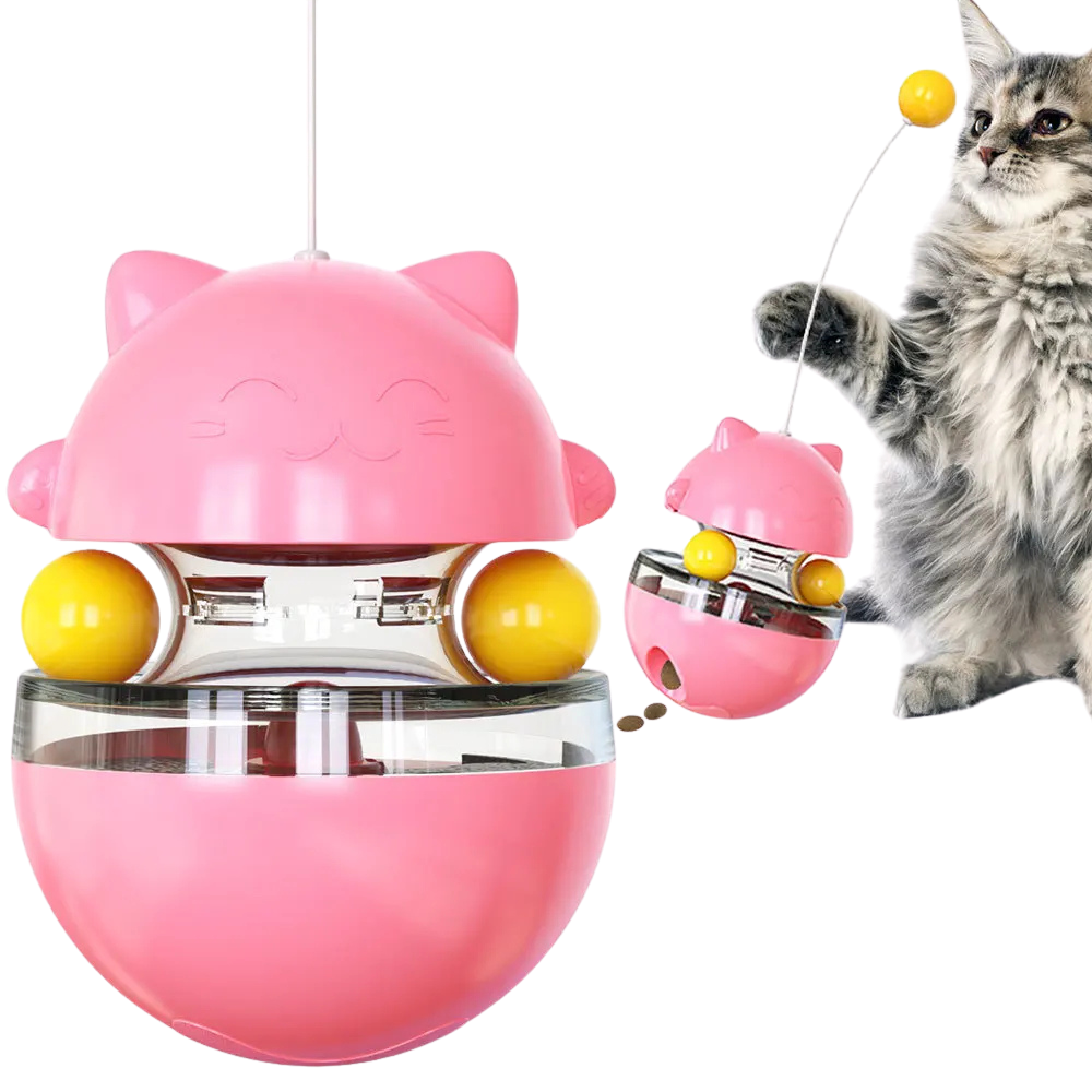 Interactive Cat Tumbler Toy