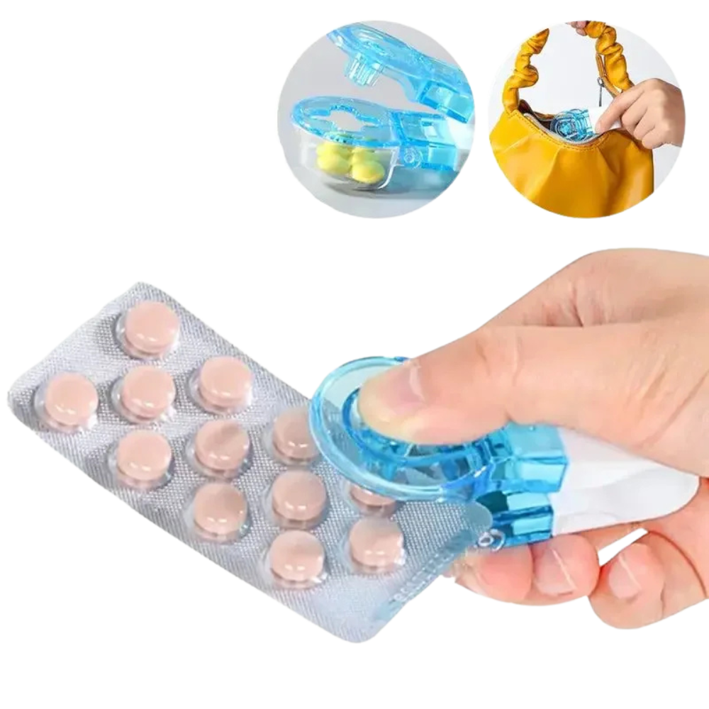 Portable Pill Popper and Dispenser
