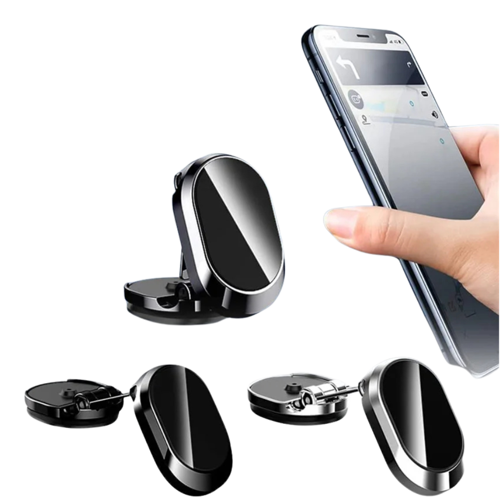 Foldable Magnetic Car Phone Holder