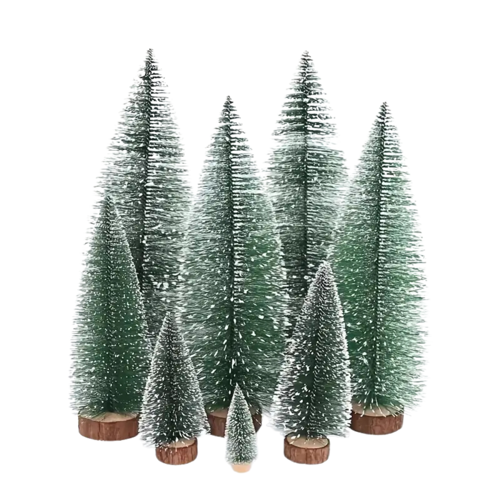 Mini Artificial Christmas Tree Decorations