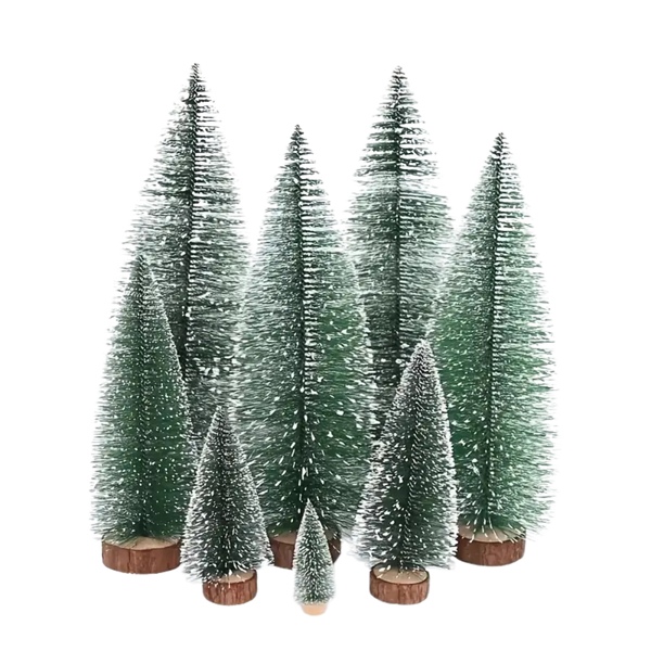 Mini Artificial Christmas Tree Decorations