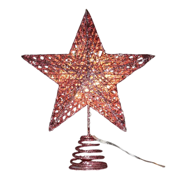 LED Christmas Star Tree Topper