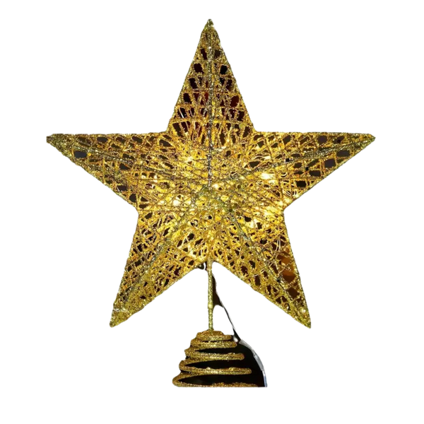 LED Christmas Star Tree Topper