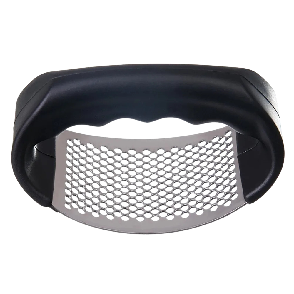 Ergonomic Stainless Steel Garlic Press