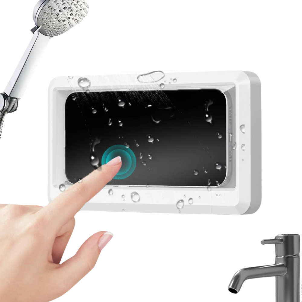 Waterproof Wall-Mount Phone Holder