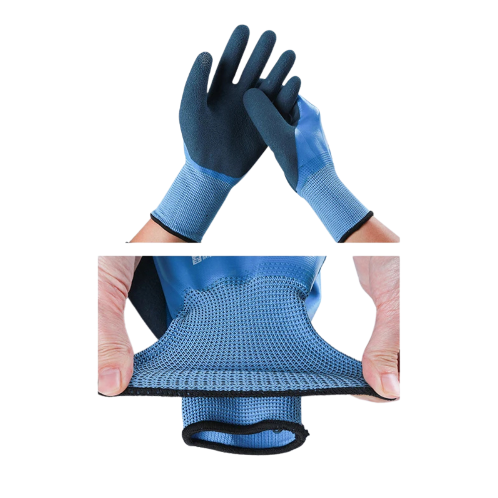 Waterproof Latex Coated Work Gloves