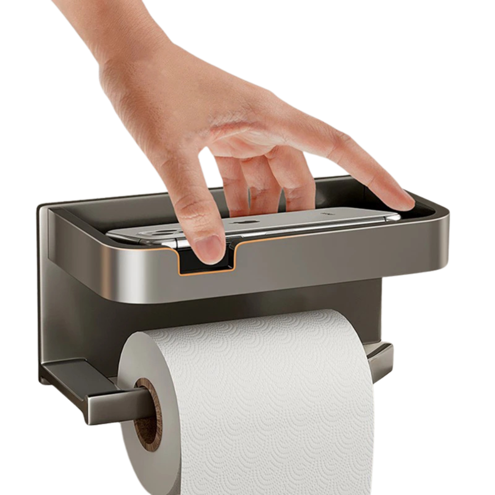 Wall-Mounted Toilet Paper Holder