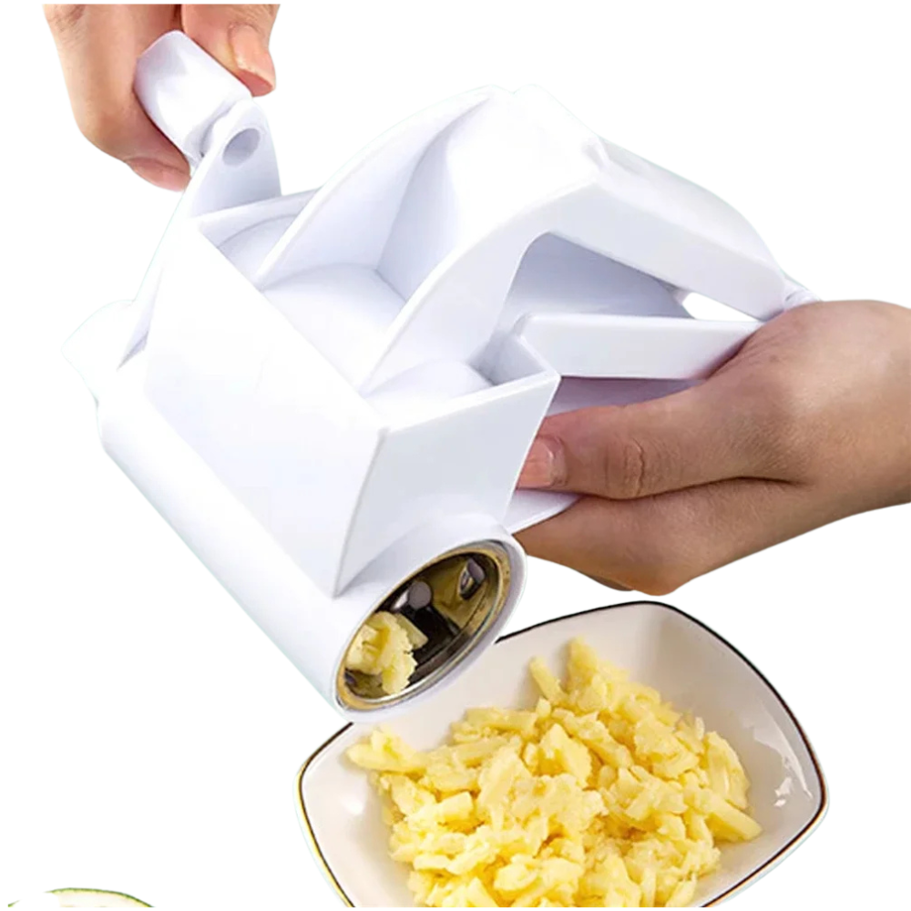 Rotating Cheese Grater – Hand-Cranked Kitchen Essential