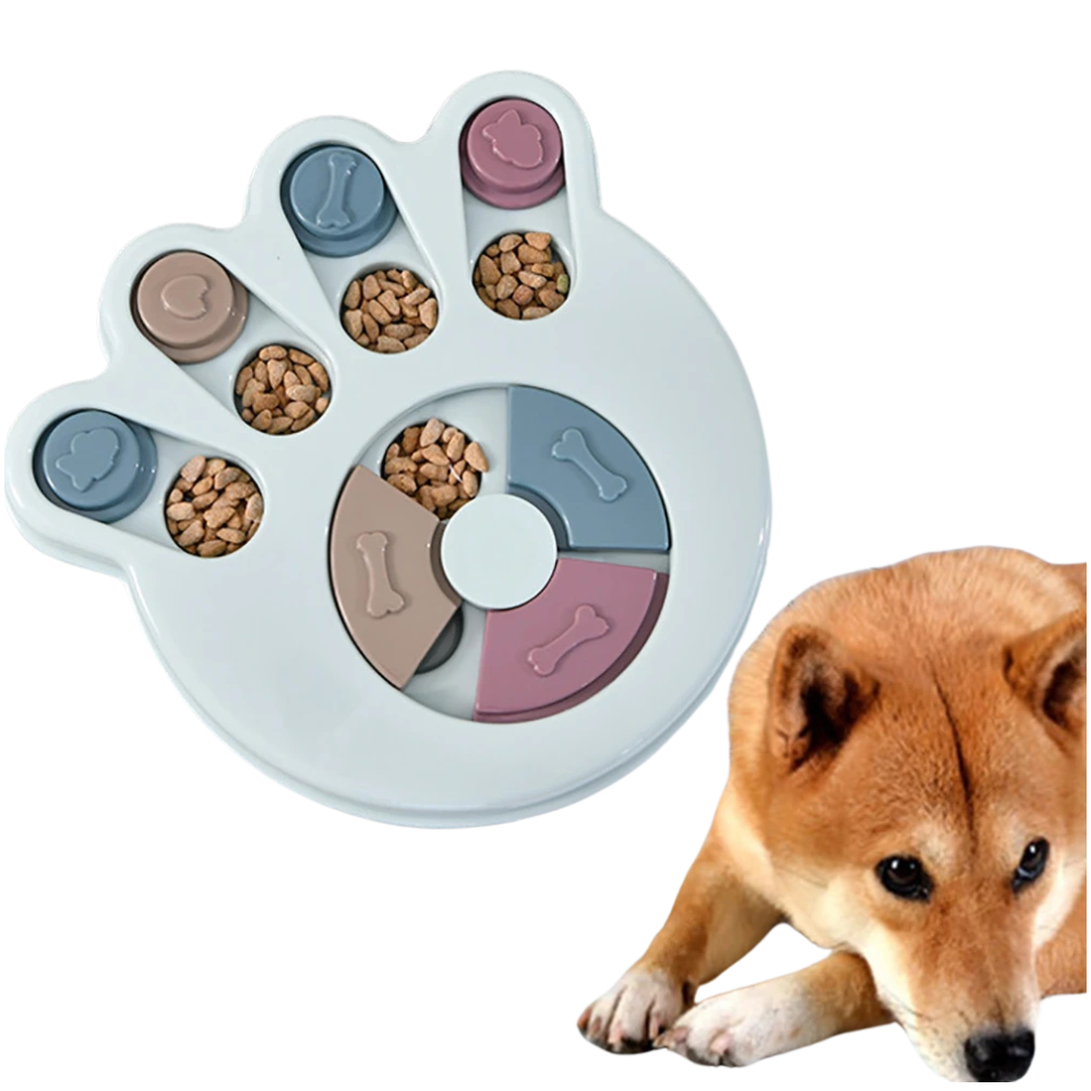 Interactive Dog Puzzle Feeder