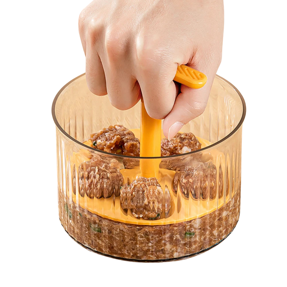 Translucent Manual Meatball Maker - 5 Balls at a Time