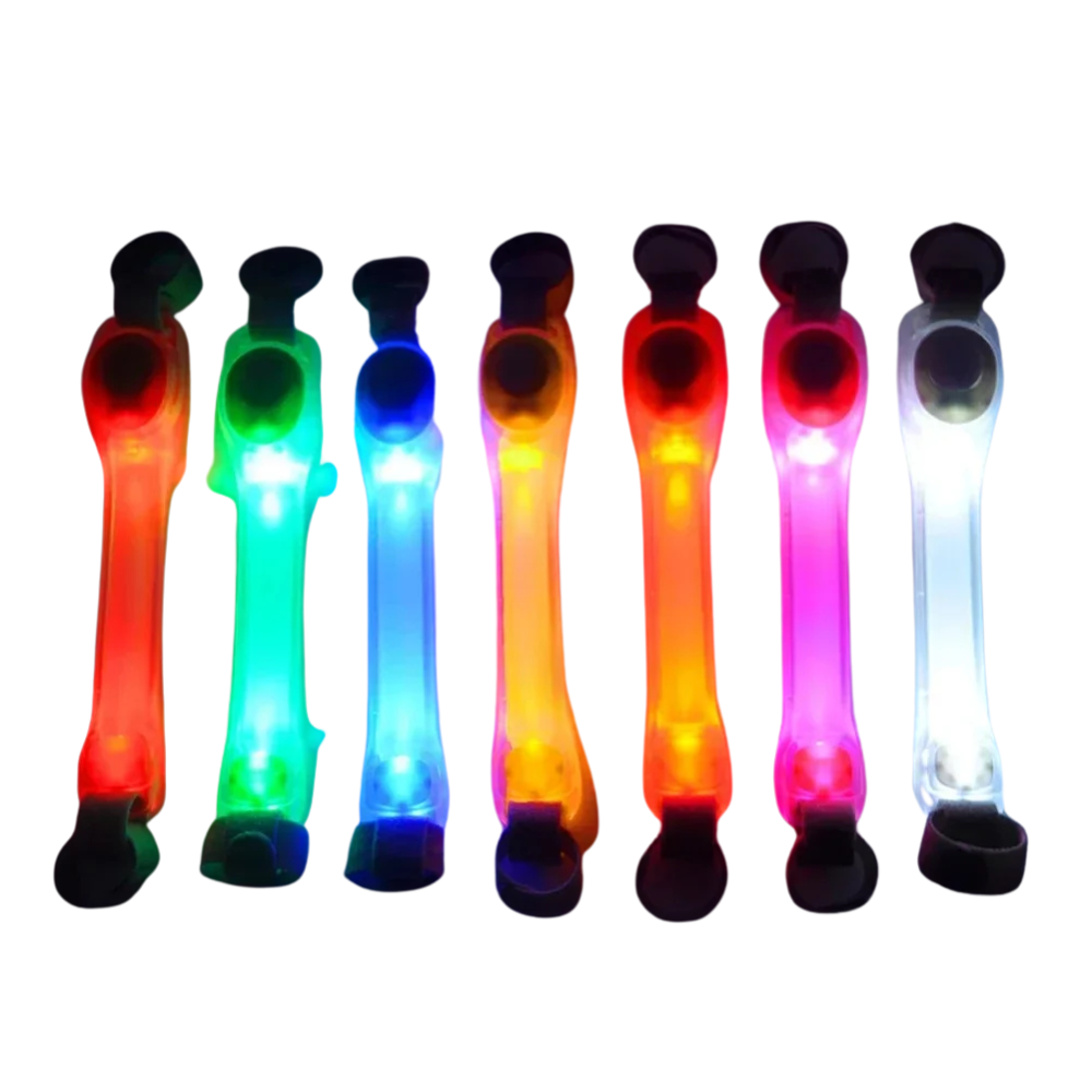 LED Glowing Pet Dog Collar - Night Safety Flashing Luminous Band