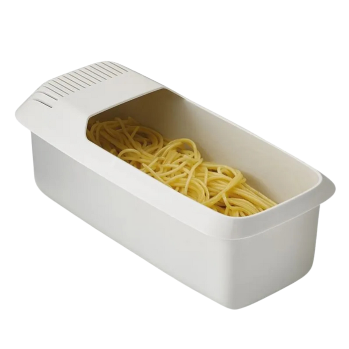 Microwave Pasta Cooker with Strainer – Eco-Friendly Kitchen Accessory