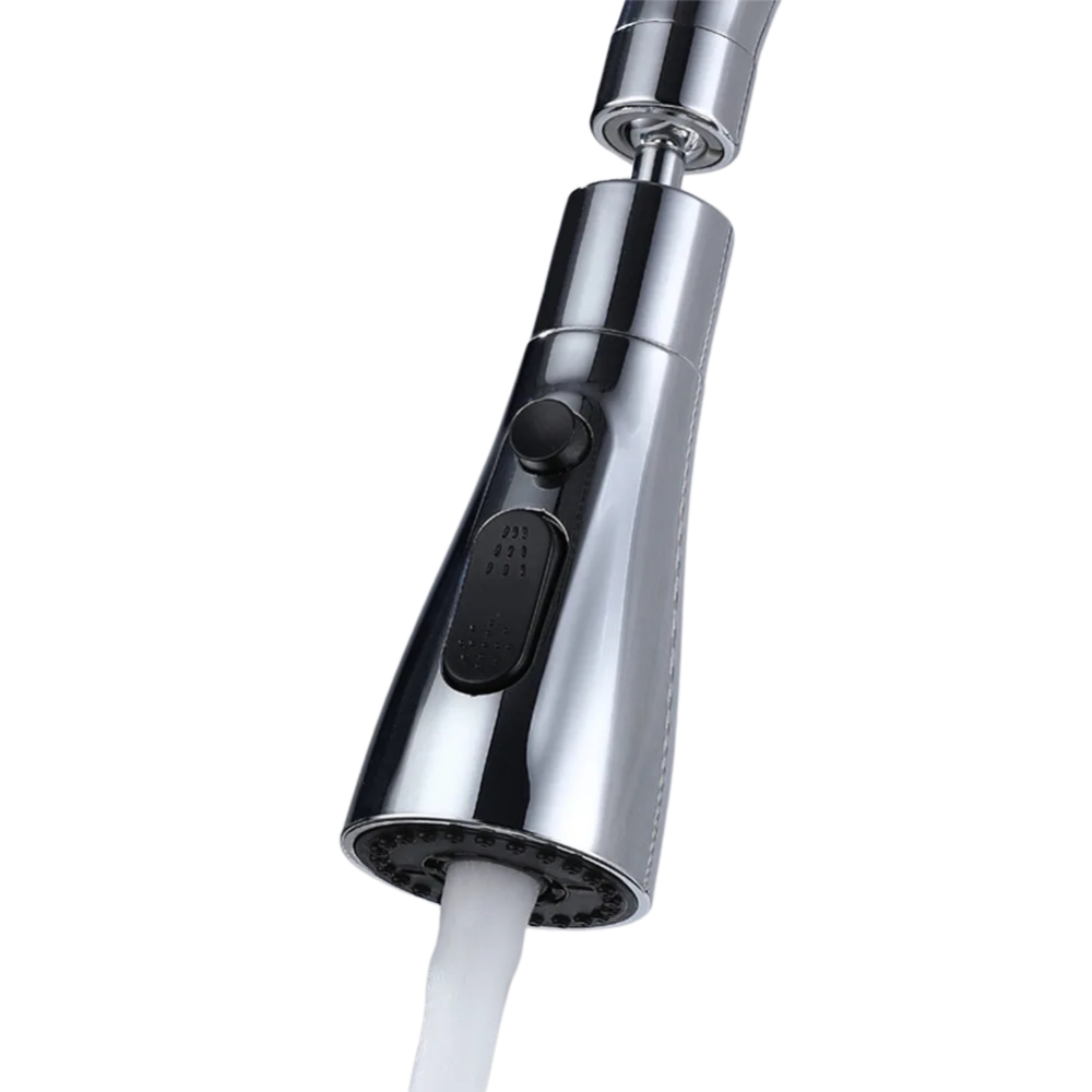 3-Mode Kitchen Faucet Sprayer with Pull-Out Nozzle