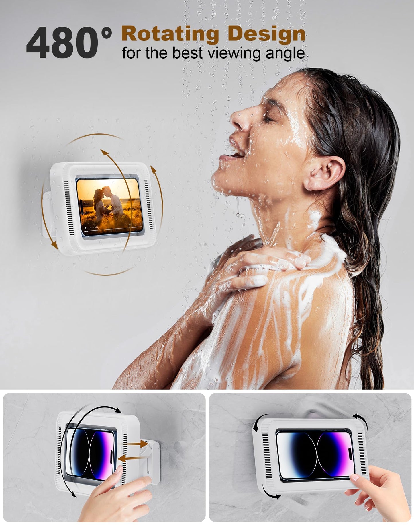 FLEXSAC™-BATH WATERPROOF PHONE HOLDER