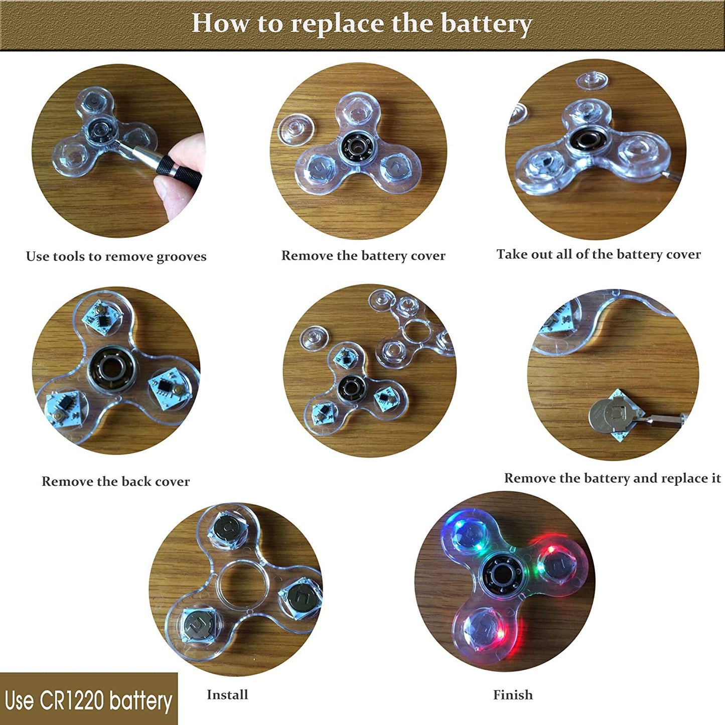 ELITORY™-LED Glow Fidget Spinner