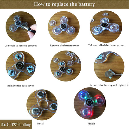 ELITORY™-LED Glow Fidget Spinner