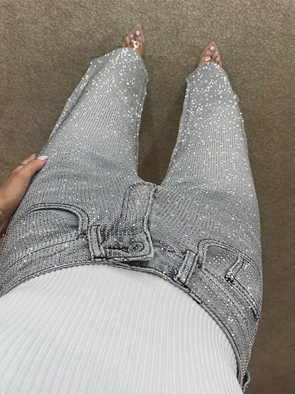 ELITORY™ – SHINY RHINESTONE JEANS