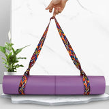 Durable Cotton Adjustable Yoga Mat Strap