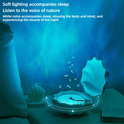 FLEXSAC™-LED SEASHELL AROMATHERAPY DIFFUSER & SPEAKER