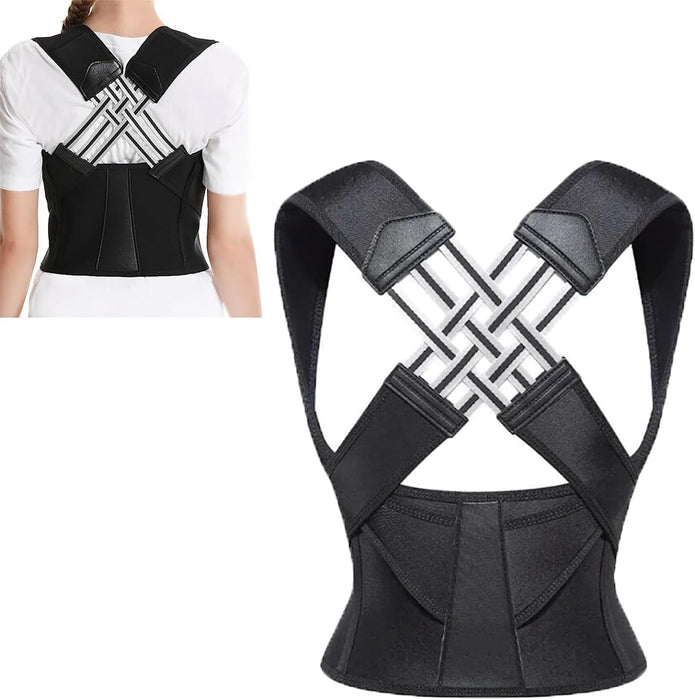 Adjustable Posture Corrector – Back & Shoulder Support Brace