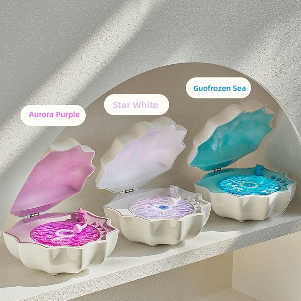 FLEXSAC™-LED SEASHELL AROMATHERAPY DIFFUSER & SPEAKER