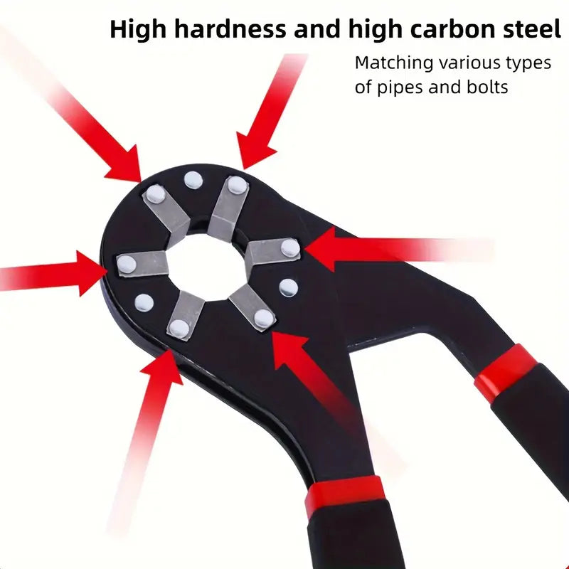 Magic Flex Head Adjustable Wrench - Universal Hex Spanner