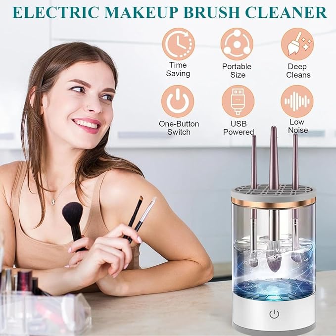 FLEXSAC™-Electric Makeup Brush Cleaner