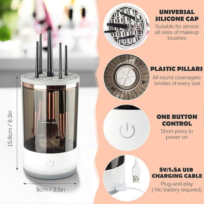 FLEXSAC™-Electric Makeup Brush Cleaner