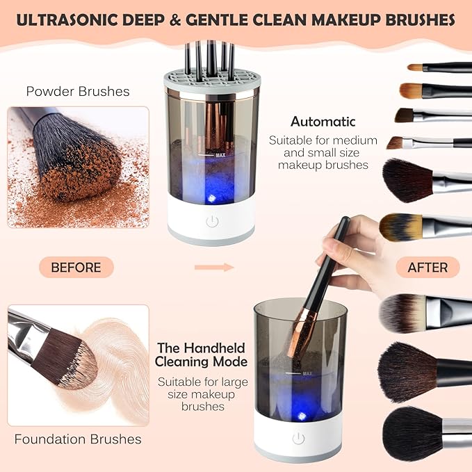 FLEXSAC™-Electric Makeup Brush Cleaner