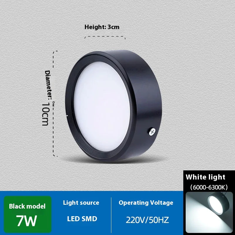 Non-Perforated Ceiling Light