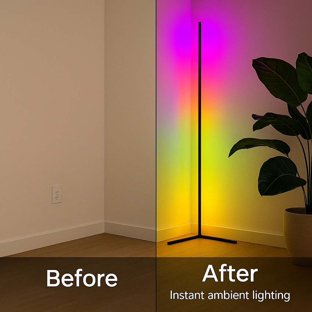 FLEXSAC™-LED Corner Floor Lamp