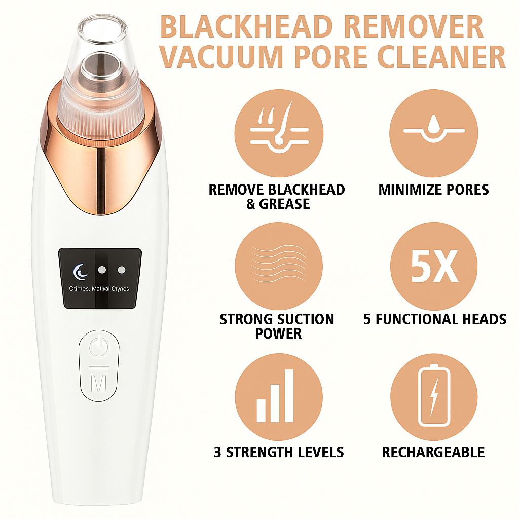FLEXSAC™ – Electric Acne Pore Cleaner & Blackhead Remover
