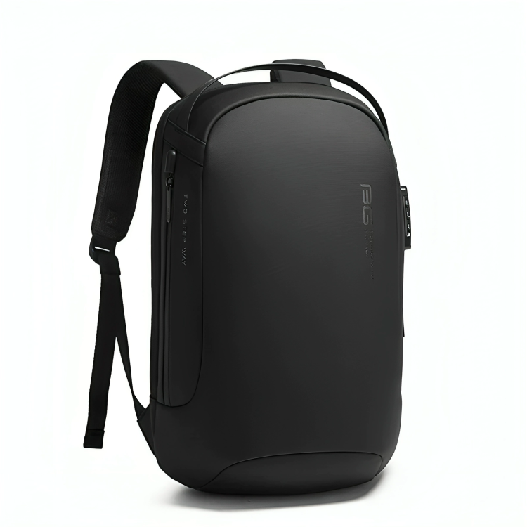 Interior view of anti-theft zipper compartment