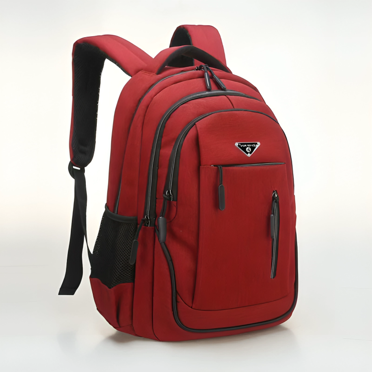 Padded laptop sleeve inside backpack