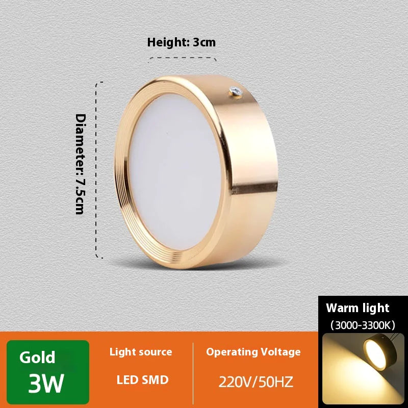 Non-Perforated Ceiling Light