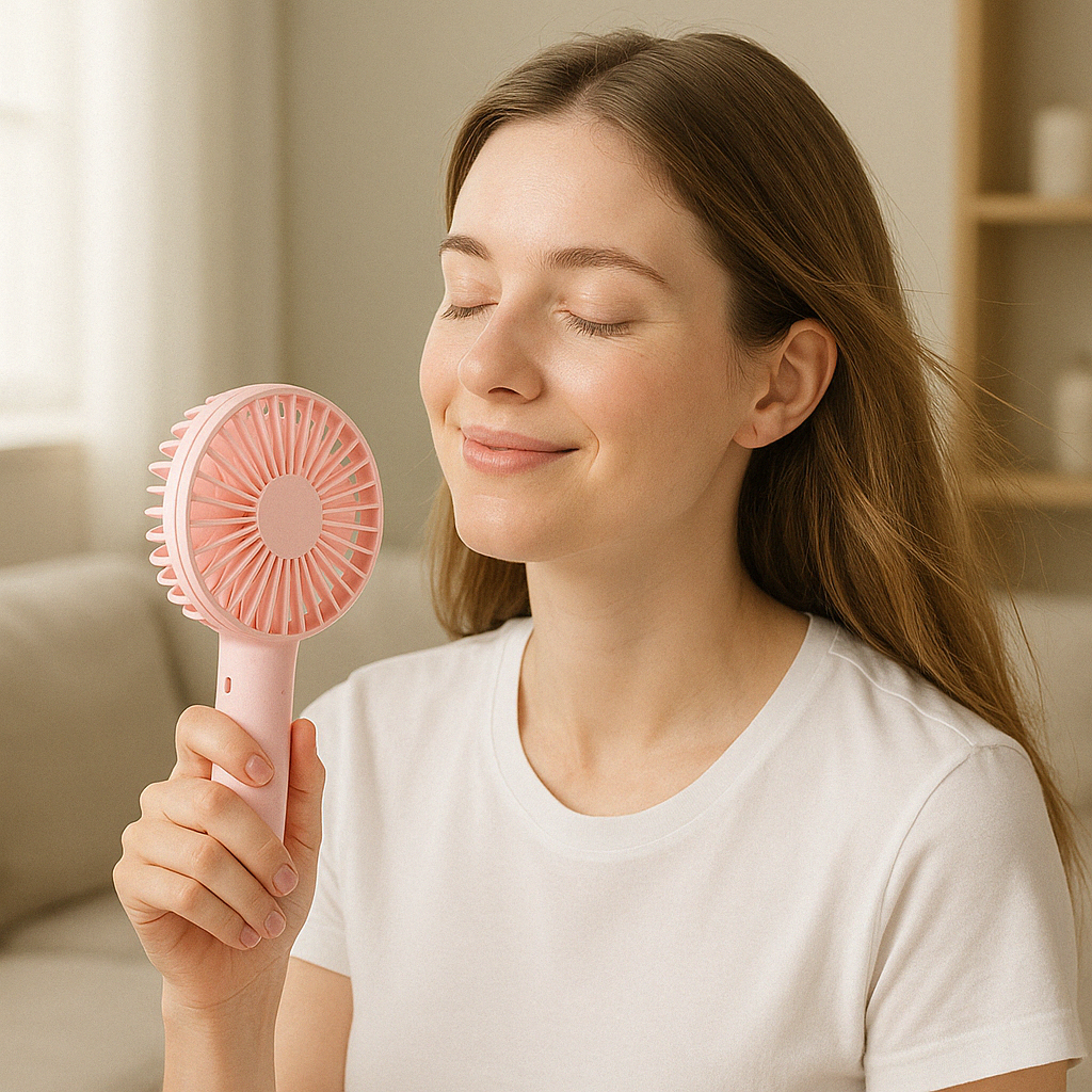 FLEXSAC™-Portable Handheld Mini Rechargeable Fan