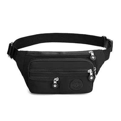 Korean Style Crossbody Nylon Waist Pack