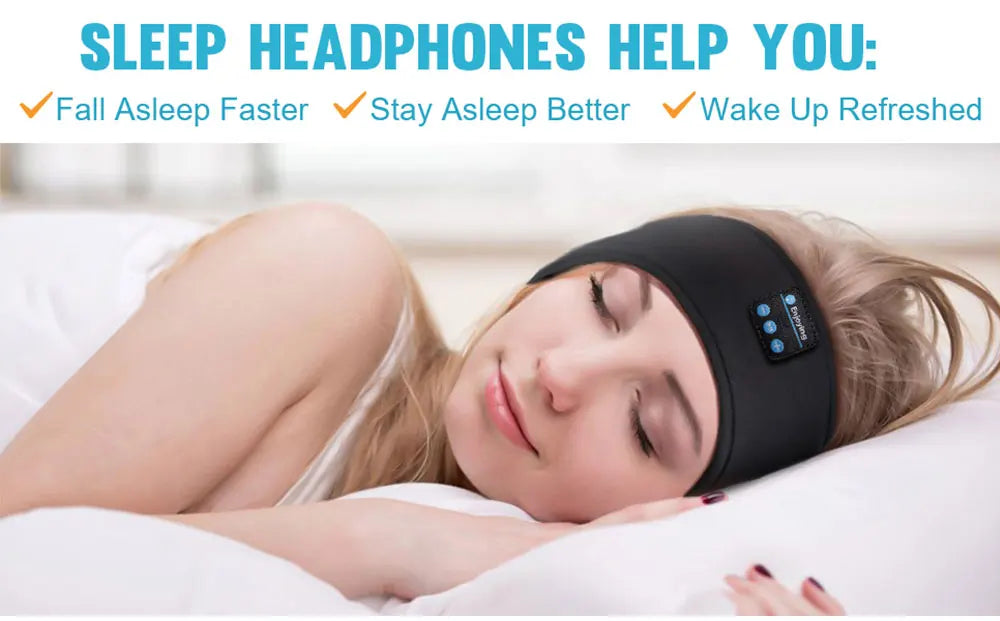 Sleep Headband with Bluetooth 5.0 Headphones