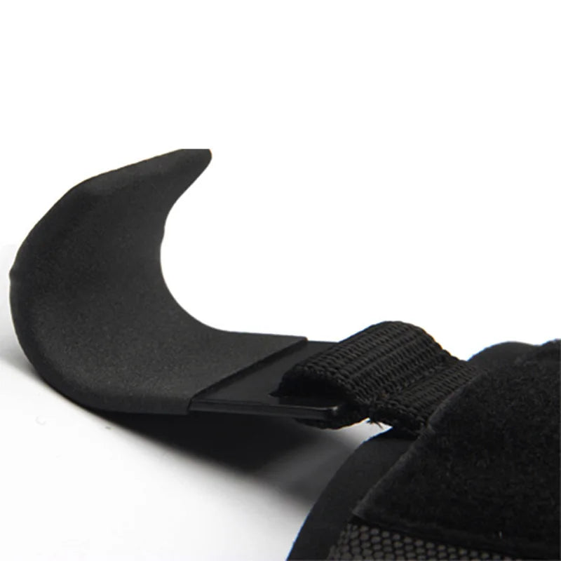 Heavy-Duty Weightlifting Hooks with Wrist Straps