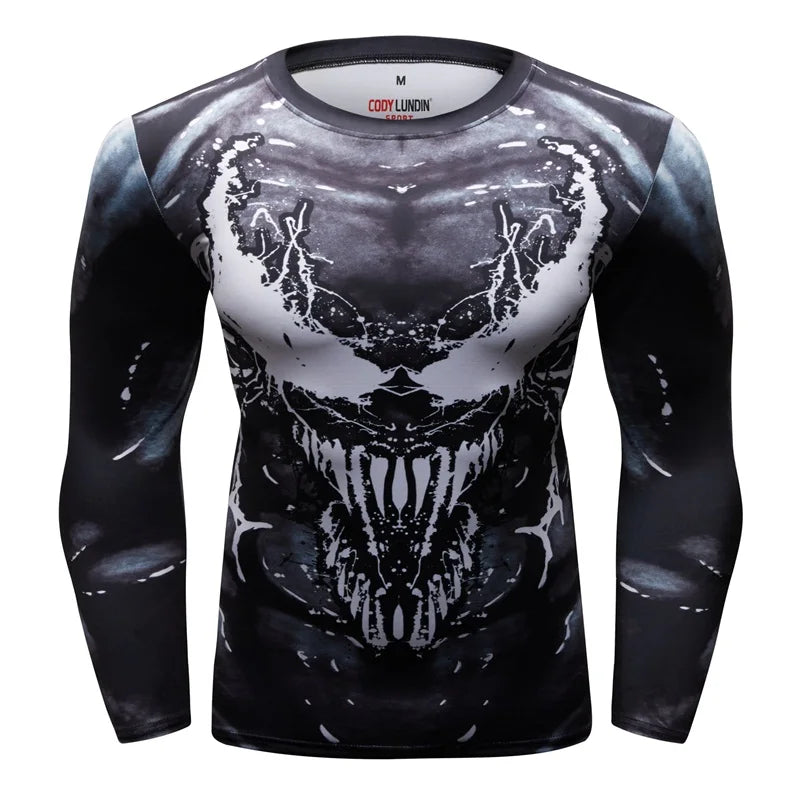 MMA BJJ Rashguard T Shirts+Pants Rash Guard Fitness Tracksuit Boxing Jerseys Muay Thai Compression Men  Kickboxing Sport Suit