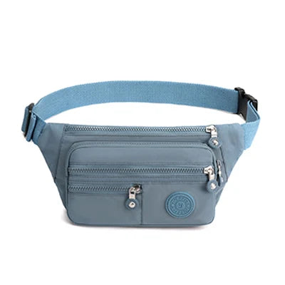 Korean Style Crossbody Nylon Waist Pack