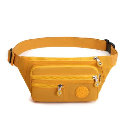 Korean Style Crossbody Nylon Waist Pack