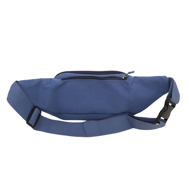 Unisex Canvas Waist Bag – Small Crossbody Fanny Pack for Men and Women