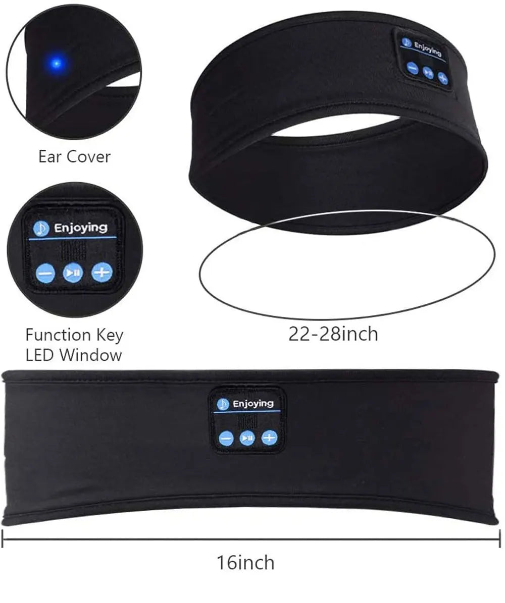 Sleep Headband with Bluetooth 5.0 Headphones