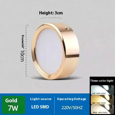 Non-Perforated Ceiling Light