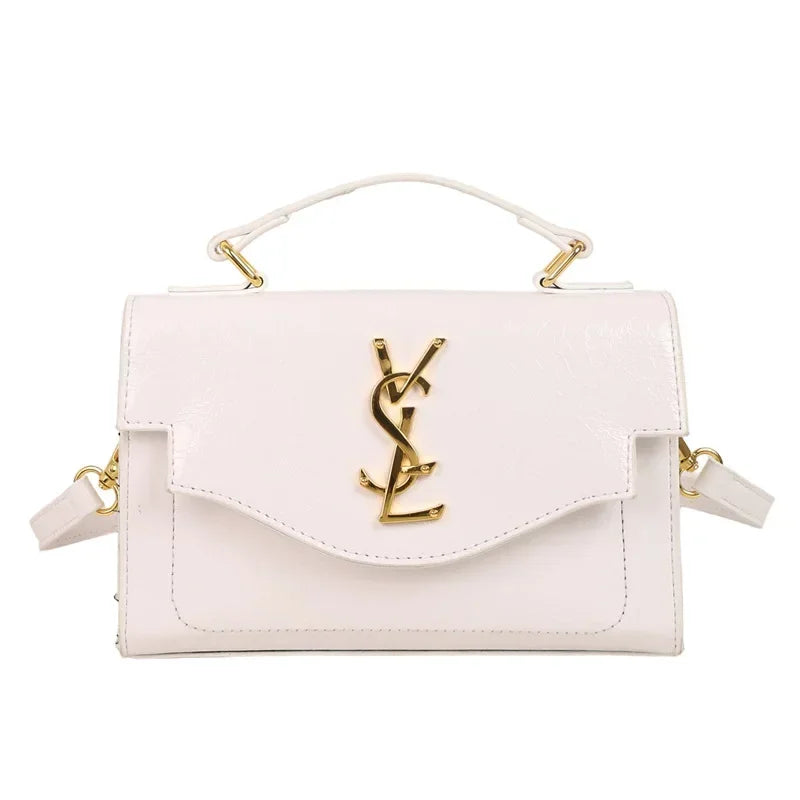 New Arrival 2025 Spring: Structured Textured Crossbody - Envelope Style, Detachable Chain, Women's Purse for Work & Events