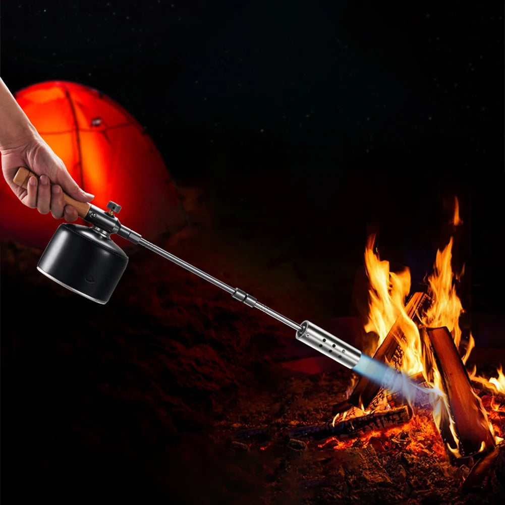 CAMPINGMOON Gas Torch for Weeding, BBQ, and Outdoor Use